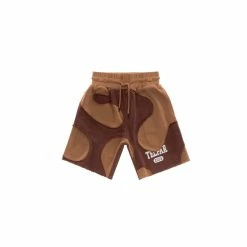 shop.telfar Shop 26 TELFAR Camo Sweatshort - Chocolate