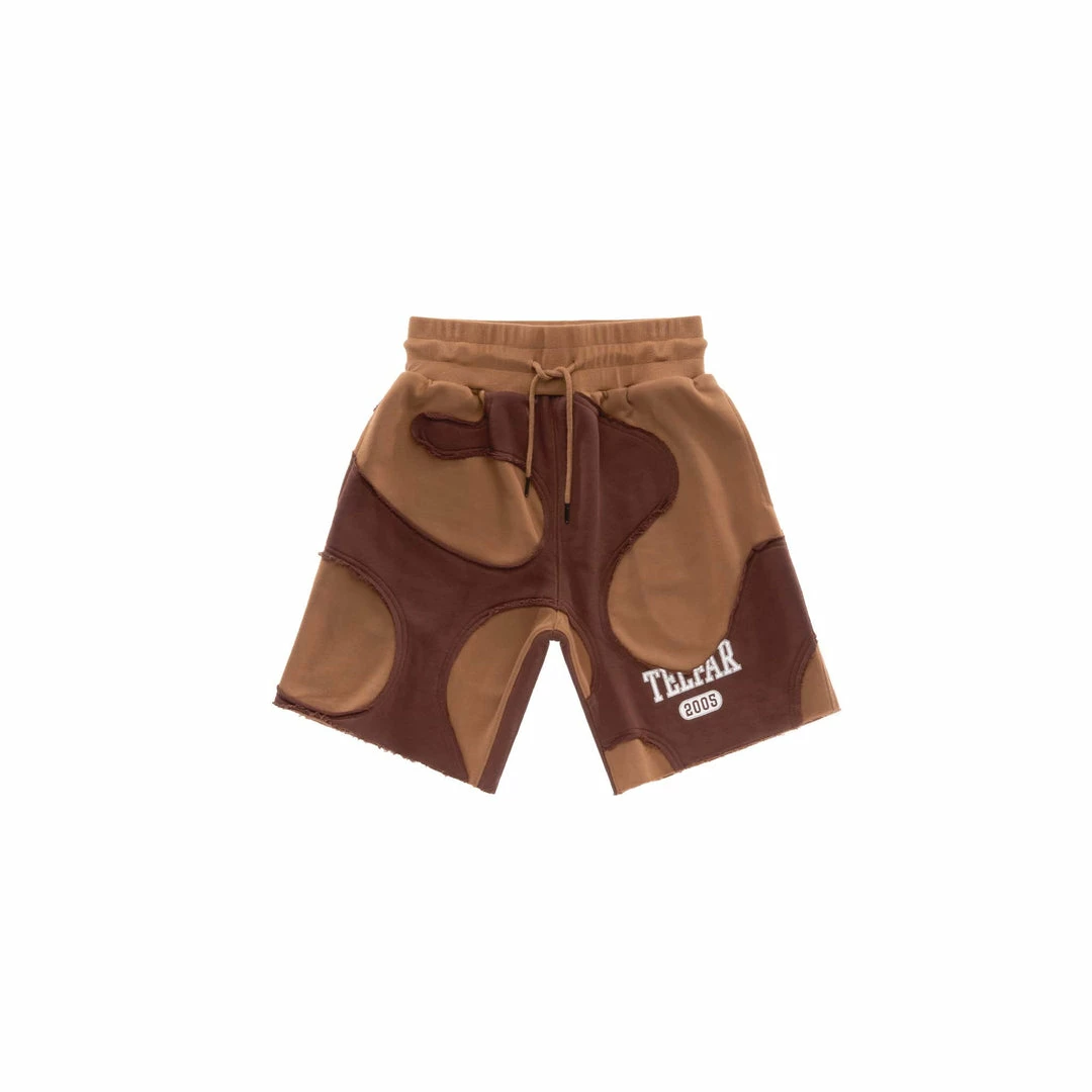 Cheapest β¨ TELFAR Camo Sweatshort - Chocolate π 1 TELFAR Camo Sweatshort - Chocolate