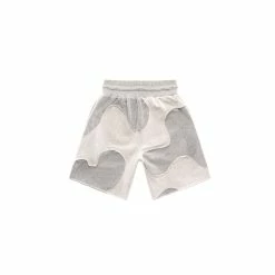 TELFAR Camo Sweatshort - Heather Grey