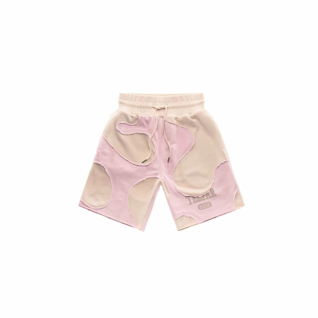 Best Pirce 🧨 TELFAR Camo Sweatshort - Pink/Sand 🧨 1 TELFAR Camo Sweatshort - Pink/Sand