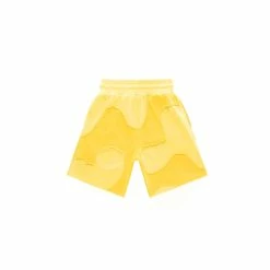 TELFAR Camo Sweatshort - Yellow
