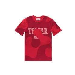 TELFAR Camo T-shirt - Red