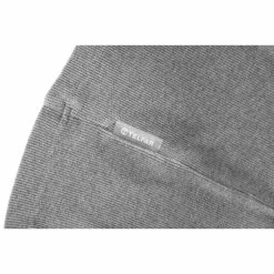 TELFAR Rib Knits Cropped Half Tank - Heather Grey