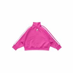 TELFAR Cropped Track Jacket - Azalea