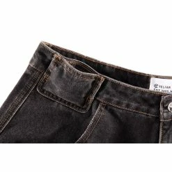 TELFAR Denim Baggy Jean - Black