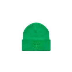 TELFAR Beanies Embroidered Beanie - Greenscreen