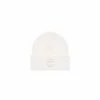 TELFAR Beanies Embroidered Beanie - White/White