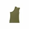 TELFAR Half Tank - Drab Rib Knits