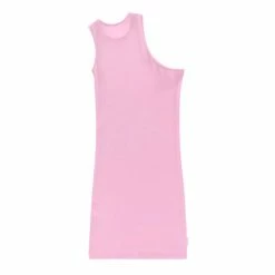 TELFAR Half Tank Tunic - Bubblegum Rib Knits