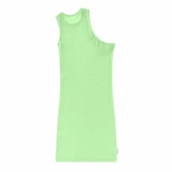 TELFAR Rib Knits Half Tank Tunic - Doublemint