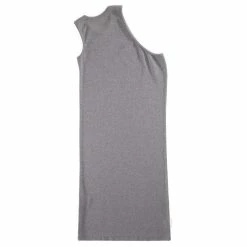 TELFAR Half Tank Tunic - Heather Grey