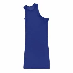TELFAR Rib Knits Half Tank Tunic - Painter's Tape