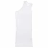 TELFAR Half Tank Tunic - White Rib Knits