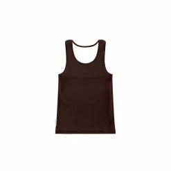 TELFAR Halter Tank - Chocolate Rib Knits