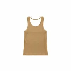 TELFAR Rib Knits Halter Tank - Cream