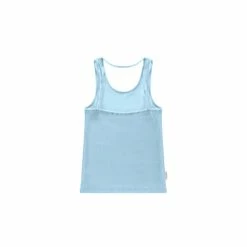 TELFAR Rib Knits Halter Tank - Pool Blue