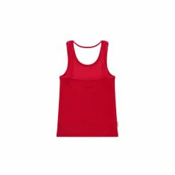 TELFAR Halter Tank - Red Rib Knits