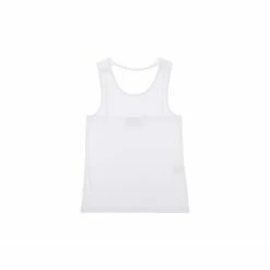TELFAR Rib Knits Halter Tank Top - White