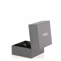 TELFAR Small Logo Hoop Earring - Gold