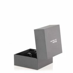 TELFAR Small Logo Hoop Earring - Silver Jewelry