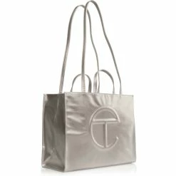 TELFAR Shopping Bags Large Bronze Shopping Bag