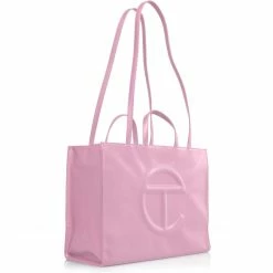 TELFAR Shopping Bags Large Bubblegum Shopping Bag
