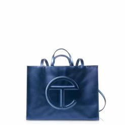 shop.telfar Shop 32 TELFAR Large Cobalt Shopping Bag Shopping Bags