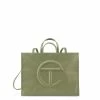 TELFAR Large Drab Shopping Bag Shopping Bags