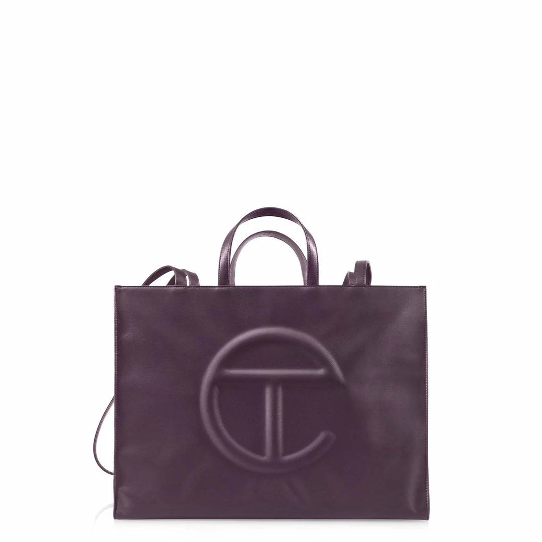 Discount 🔔 TELFAR Shopping Bags Large Eggplant Shopping Bag 🔔 1 TELFAR Shopping Bags Large Eggplant Shopping Bag