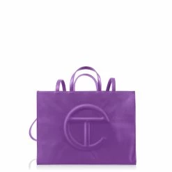 TELFAR Large Grape Shopping Bag Shopping Bags