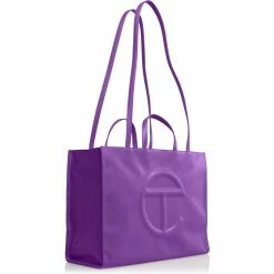 TELFAR Large Grape Shopping Bag Shopping Bags
