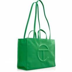 TELFAR Large Greenscreen Shopping Bag Shopping Bags
