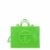 TELFAR Shopping Bags Large Highlighter Green Shopping Bag