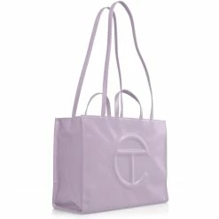 TELFAR Large Lavender Shopping Bag Shopping Bags