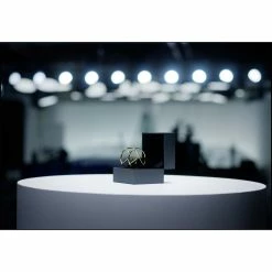 TELFAR Large Logo Hoop Earring - Gold