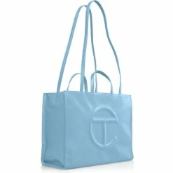 TELFAR Large Pool Blue Shopping Bag Shopping Bags
