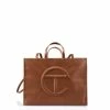 TELFAR Shopping Bags Large Tan Shopping Bag