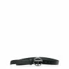 TELFAR Hats + Belts Logo Belt - Silver/Black