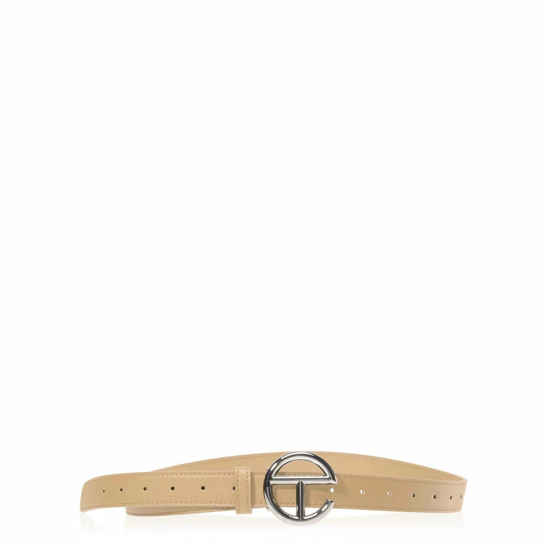 Best deal π TELFAR Logo Belt - Silver/Cream Hats + Belts π 1 TELFAR Logo Belt - Silver/Cream Hats + Belts