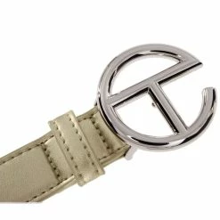 TELFAR Logo Belt - Silver/Gold Hats + Belts