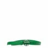 TELFAR Logo Belt - Silver/Greenscreen Hats + Belts