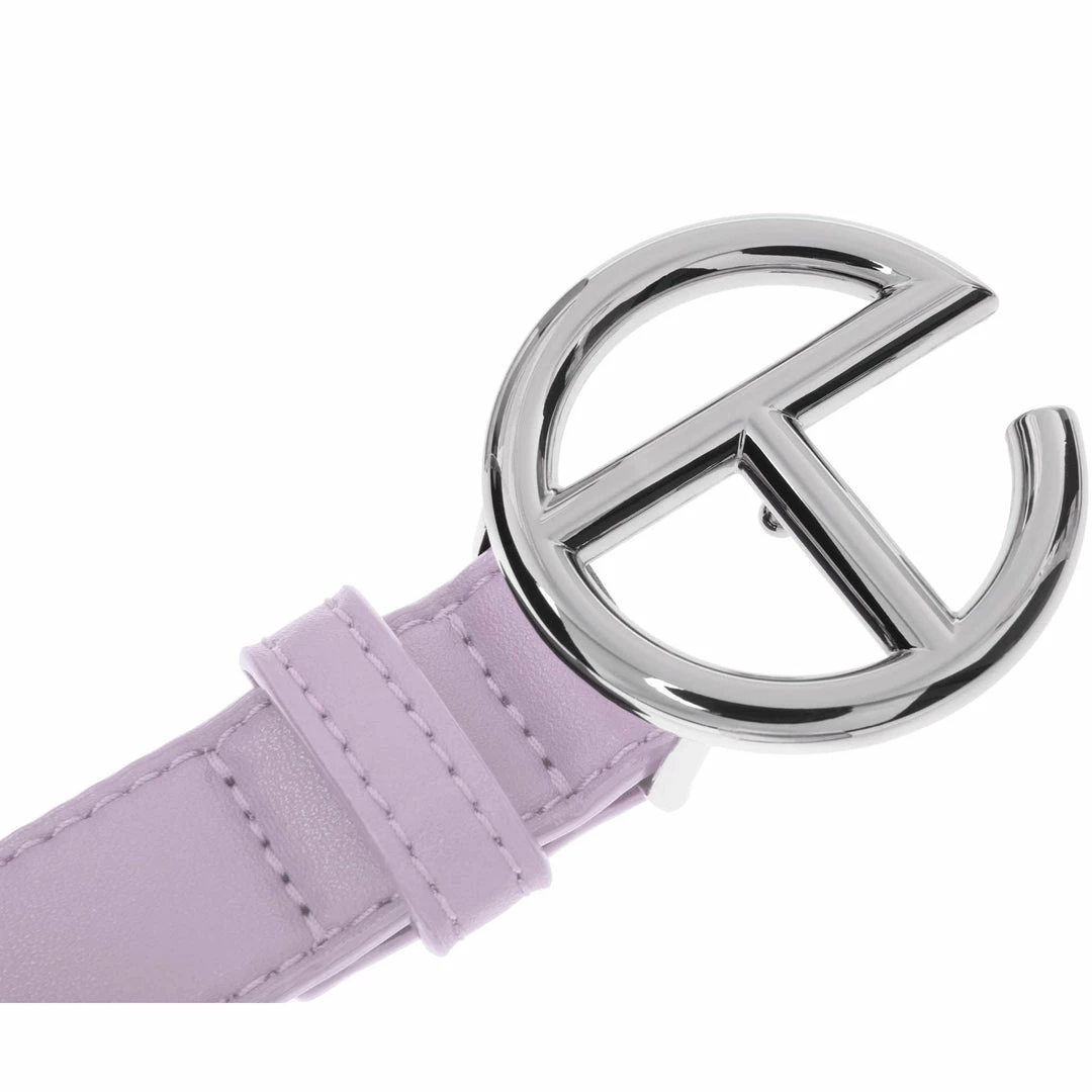 New 𧨠TELFAR Logo Belt - Silver/Lavender Hats + Belts βοΈ 2 TELFAR Logo Belt - Silver/Lavender Hats + Belts