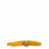 TELFAR Hats + Belts Logo Belt - Silver/Mustard