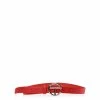 TELFAR Hats + Belts Logo Belt - Silver/Red