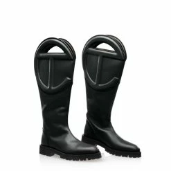 TELFAR Logo Boot - Black Shoes