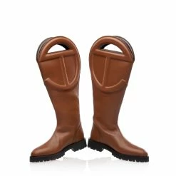 Outlet ๐ TELFAR Logo Boot - Tan ๐คฉ 11 TELFAR Logo Boot - Tan