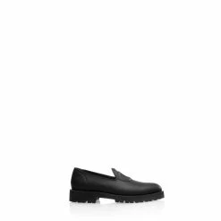 TELFAR Shoes Logo Loafer - Black