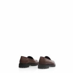 TELFAR Logo Loafer - Chocolate Shoes
