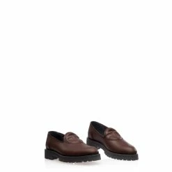 TELFAR Logo Loafer - Chocolate Shoes