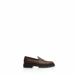 TELFAR Logo Loafer - Chocolate Shoes